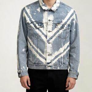 Levis Jacket Men Large Y2K Art Dye